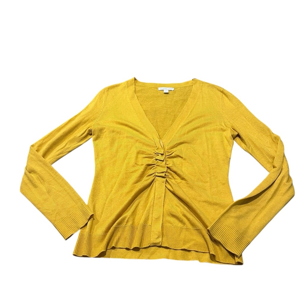 3/$15 NY&C yellow cardigan